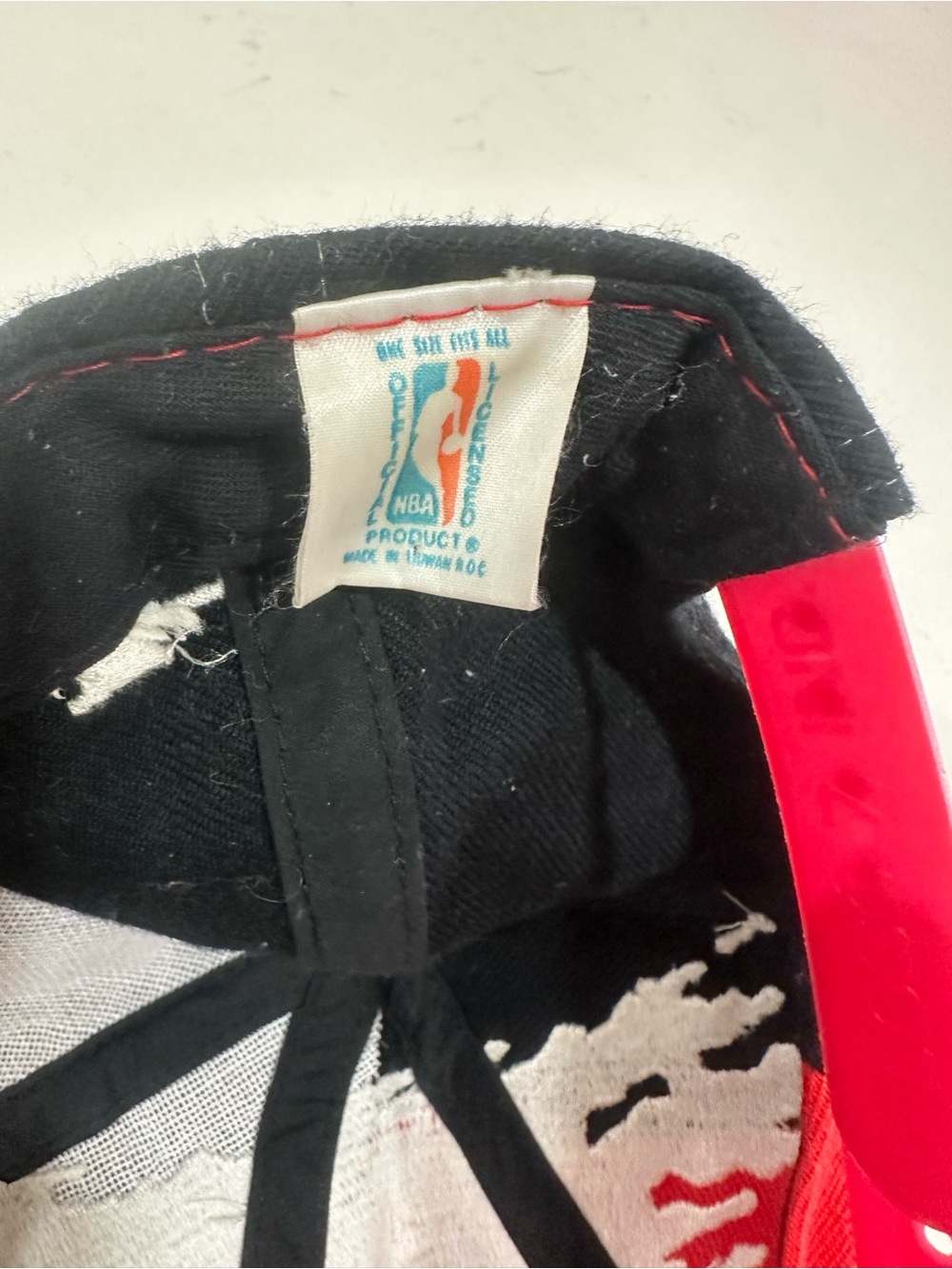 Vintage Chicago Bulls Logo Athletic Splash Snapback Basketball Hat - Picture 8 of 10